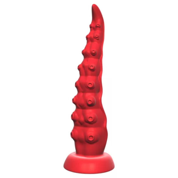 Vibrador Tentáculo com Ventosas e Controle Remoto (vermelho)