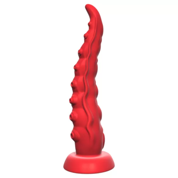 Vibrador Tentáculo com Ventosas e Controle Remoto (vermelho)