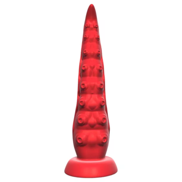 Vibrador Tentáculo com Ventosas e Controle Remoto (vermelho)