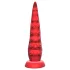 Vibrador Tentáculo com Ventosas e Controle Remoto (vermelho)