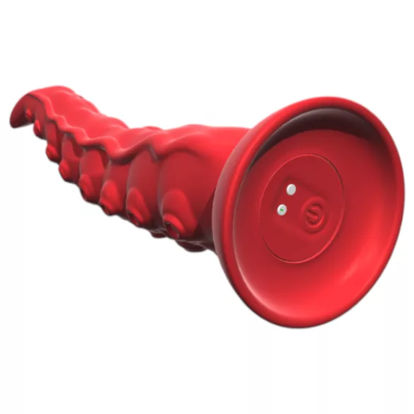 Vibrador Tentáculo com Ventosas e Controle Remoto (vermelho)