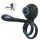 Biu-Biu - anel peniano e vibrador casal - silicone preto