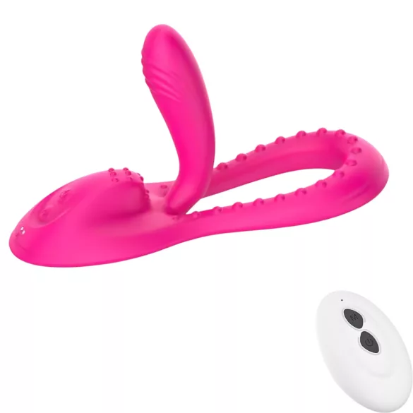 Mroow - vibrador de almofada flexível (rosa)