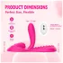 Mroow - vibrador de almofada flexível (rosa)