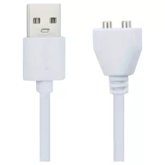   Pleasure Charge Wilson - cabo de carregamento USB magnético (branco)