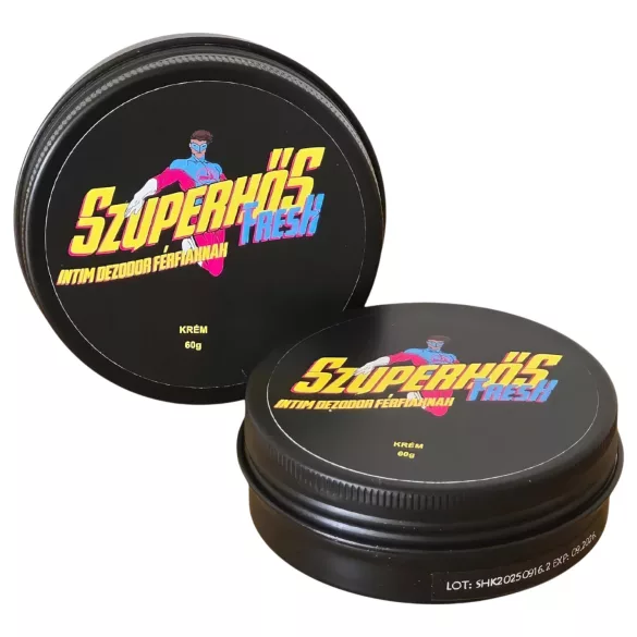 Super-Herói Fresh - creme desodorizante íntimo para homens (60 g)