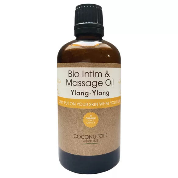 Coconutoil - Óleo íntimo e massagem bio ylang-ylang 80ml