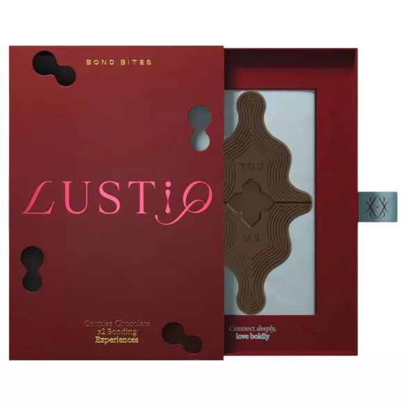 Lustiq Bond Bites - chocolate afrodisíaco com 2 unidades