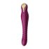 Rei ZALO - vibrador recarregável à prova d'água (roxo)
