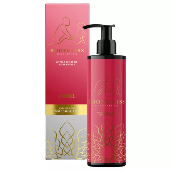 BodyGliss - óleo de massagem e lubrificante íntimo - rosa (150ml)