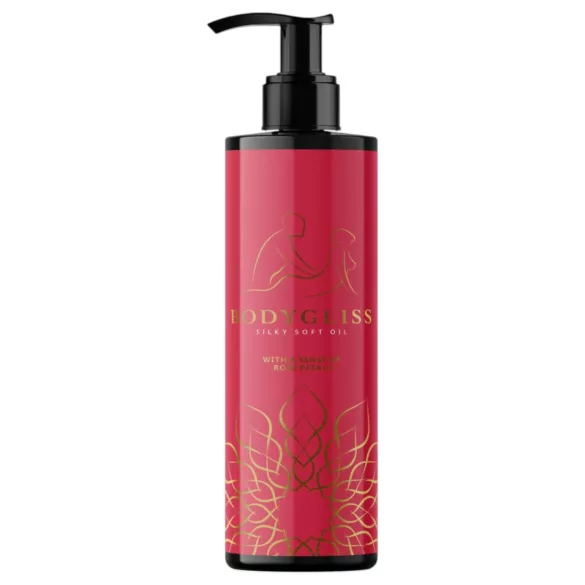 BodyGliss - óleo de massagem e lubrificante íntimo - rosa (150ml)