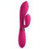 OMG! Rabbits - Vibrador com Estimulador de Clitóris (rosa)