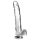 King Cock Clear 11 - Dildo com Testículos (transparente)