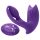 Inya Bump-N-Grind - 2em1, aquecimento e vibração (roxo)