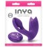 Inya Bump-N-Grind - 2em1, aquecimento e vibração (roxo)