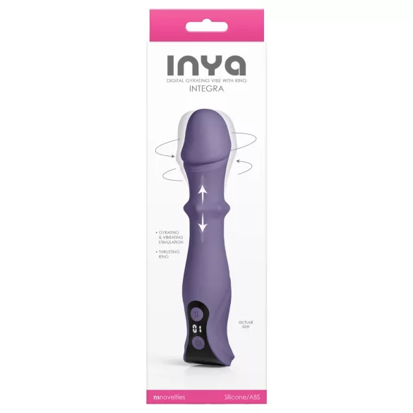 NS Novelties - vibrador impulsionador giratório (roxo)