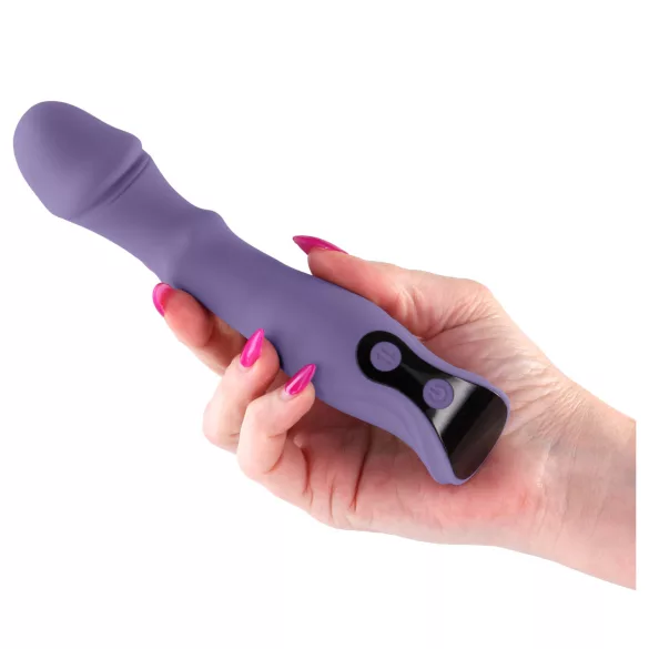 NS Novelties - vibrador impulsionador giratório (roxo)