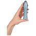 FemmeFunn Bougie - Vibrador Premium de Alumínio (Prata)