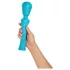 FemmeFunn - vibrador massageador varinha XL - recarregável silicone turquesa