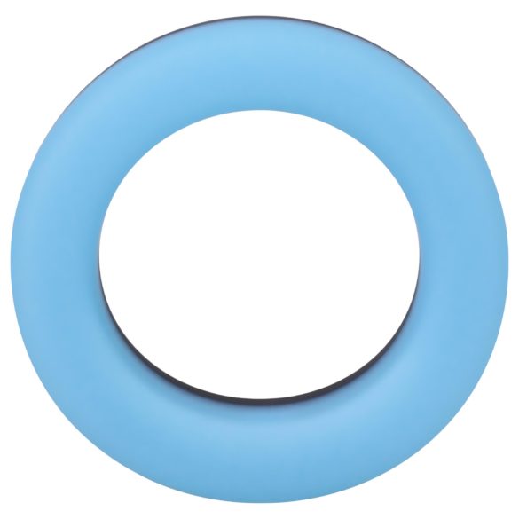 Doc Johnson The Big O - anel peniano luminoso (azul)