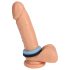 Doc Johnson The Big O - anel peniano luminoso (azul)
