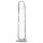 Dildo Addiction Crystal com Ventosa Transparente 18cm
