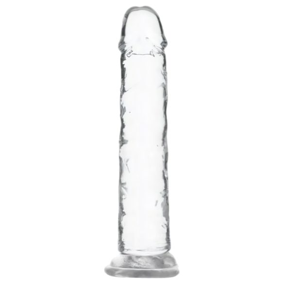 Dildo Addiction Crystal com Ventosa Transparente 18cm