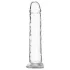 Addiction Crystal - dildo com ventosa (transparente) - 18 cm