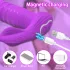 AlvUp - vibrador anal com impulso inteligente - silicone roxo