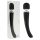 Varinha Elegância do Amor - vibrador massajador recarregável (preto)