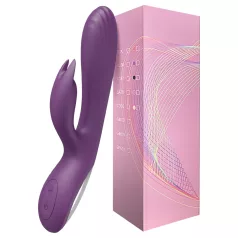   AlvUp - vibrador estimulador ponto G com orelhas - silicone lilás