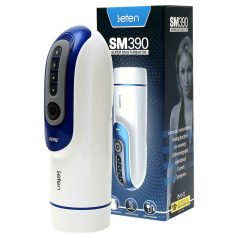 Leten SM390 - masturbador vibratório e aquecedor (branco)
