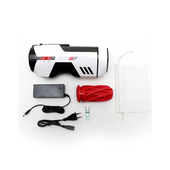 LETEN SM FUTURE PRO - recarregável, aquecedor, masturbador movimento vertical