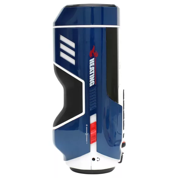 Leten SM Future Pro - masturbador elétrico aquecedor com sons e pressão (azul)