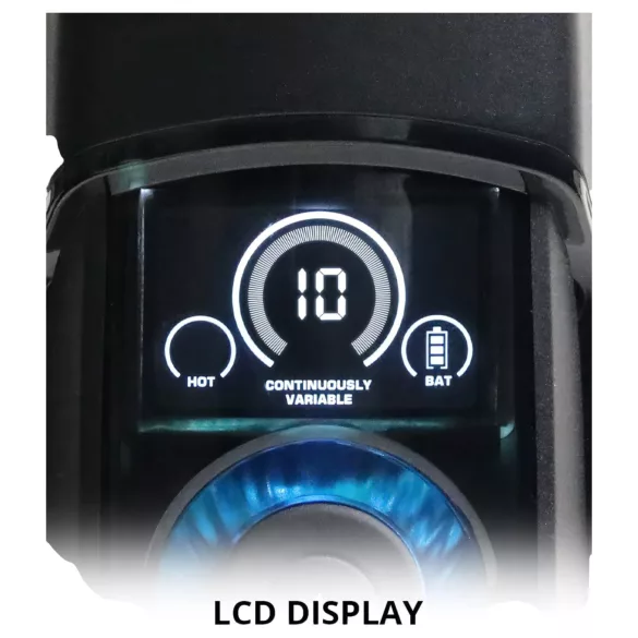 Leten SM320 - masturbador masculino com gemidos e aquecimento - preto