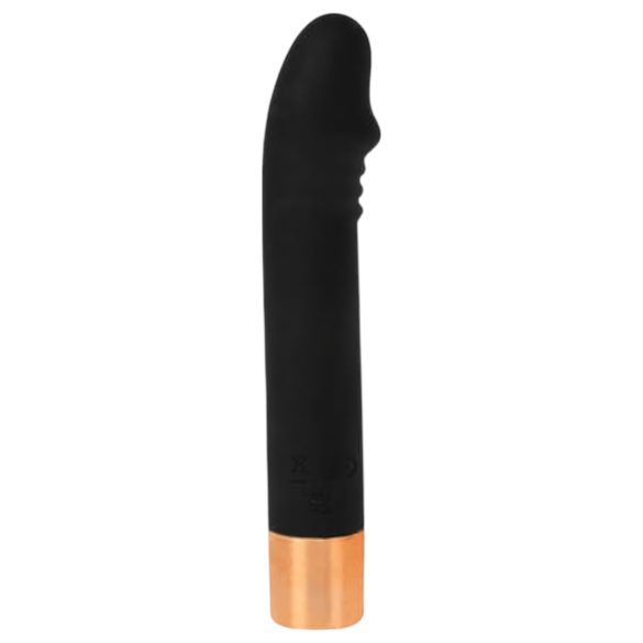 Charming Vibe Dick - Vibrador recarregável para ponto G (preto)