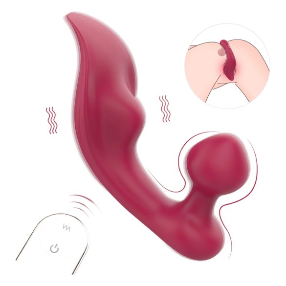 Sex HD Chomper - Vibra Ponto A e Clitóris (vermelho)