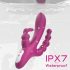 Joker Sex HD - vibrador tridente à prova d'água recarregável (roxo)