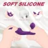 Sex HD Chomper - vibrador clitóris e anal à prova d'água - roxo