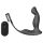 Vibrador próstato Virgil com anel peniano e escrotal (preto)
