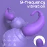 Sex HD - vibrador formato berinjela - roxo