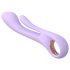 Vibrador Kaethe com estimulador - Roxo