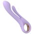Vibrador Kaethe com estimulador - Roxo