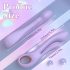 Vibrador Kaethe com estimulador - Roxo