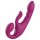 SEX HD Co-op Bliss - vibrador com alça clitoriana (roxo)