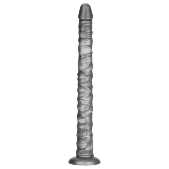 Lovetoy King Size - vibrador extra grande - 40,5 cm (cinza)