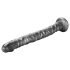 Lovetoy King Size - vibrador extra grande - 40,5 cm (cinza)