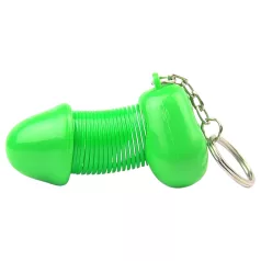 Roomfun - porta-chaves de pénis engraçado (verde)
