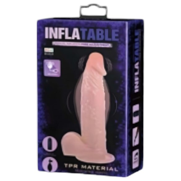 Vibrador inflável realístico - Baile (natural)
