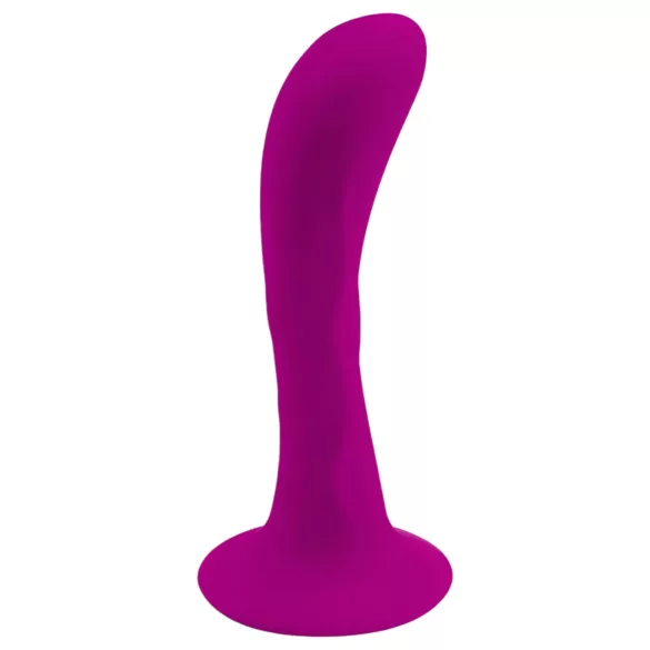 Pretty Love Baile - plug anal com ventosa curvado - silicone rosa